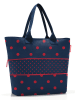 Reisenthel Shopper "E1" in Dunkelblau/ Rot  - (B)50 x (H)26,5 x (T)16,5 cm