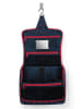 Reisenthel Toilettas "XL" donkerblauw/rood - (B)28 x (H)25 x (D)10 cm