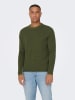 ONLY & SONS Sweter "Niguel" w kolorze zielonym