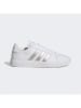 adidas Sneakersy "Grand Court Base 2.0" w kolorze biało-złotym