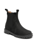 bisgaard Leder-Chelsea-Boots in Schwarz