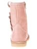 POM POM Leder-Winterboots in Rosa