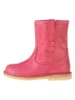 POM POM Leder-Stiefel in Pink