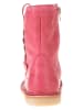 POM POM Leder-Stiefel in Pink