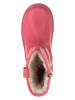 POM POM Leder-Stiefel in Pink