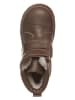 POM POM Leren boots bruin