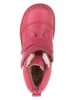 POM POM Leder-Boots in Pink