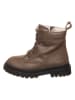 POM POM Leren boots bruin
