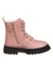 POM POM Leder-Boots in Rosa