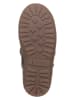 POM POM Leren boots donkerblauw