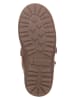 POM POM Leren boots lichtbruin
