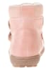 POM POM Leren boots lichtroze