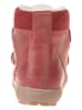POM POM Leren boots rood