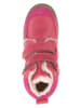 POM POM Leder-Boots in Pink