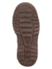 POM POM Leren winterboots lichtbruin