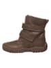 POM POM Leren winterboots bruin