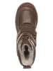 POM POM Leren winterboots bruin