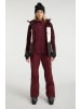 O`Neill Ski-/ Snowboardjace "Carbonite" in Bordeaux/ Anthrazit/ Creme