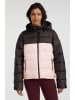 O'Neill Steppjacke in Rosa/ Schwarz