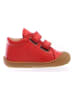 Naturino Leren loopleerschoenen "Cocoon" rood