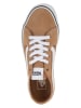 Vans Leder-Sneakers in Hellbraun