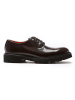 British Passport Leren veterschoenen rood