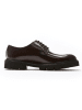 British Passport Leren veterschoenen rood