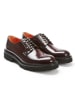 British Passport Leren veterschoenen rood