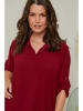 Curvy Lady Bluse in Bordeaux