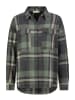 Stitch & Soul Blouse antraciet/groen