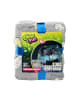 Toi-Toys Fluorescerende deken "Dino" grijs - (L)130 x (B)150 cm