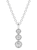 Vittoria Jewels Złoty naszyjnik z diamentami - dł. 40 cm