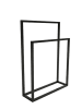 Scandinavia Concept Handdoekenrek zwart - (B)21 x (H)89 x (D)21 cm