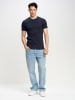 BIG STAR Shirt "Basicag" donkerblauw