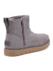 UGG Boots met lamsvacht "Classic Zip Mini" grijs