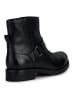 Geox Leren boots "Rawelle" zwart