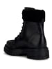 Geox Leder-Boots "Iridea" in Schwarz