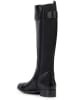 Geox Leder-Stiefel "Felicity" in Schwarz