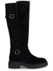 Geox Leder-Stiefel "Iridea" in Schwarz