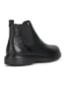 Geox Leder-Chelsea-Boots "Ottavio" in Schwarz