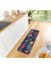 Hanse Home Keukenloper "Delicious Kitchen Board" zwart/meerkleurig