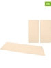 Hanse Home 3tlg. Bettumrandung "Fancy" in Beige