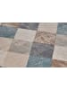 Hanse Home Kurzflor-Teppich "Bakke" in Beige/ Blau