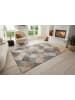 Hanse Home Kurzflor-Teppich "Bakke" in Beige/ Blau