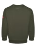 Trollkids Sweatshirt "Trolltunga" in Khaki