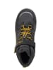 Trollkids Leren wandelboots "Gryllefjord Mid Cut" antraciet
