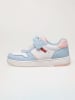 Levi's Kids Sneakers "Kick" wit/lichtblauw