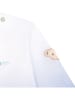 Steiff Koszulka w kolorze biało-niebieskim