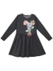 Denokids Jurk "Flower Bouquet" antraciet