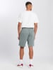 Cross Jeans Sweatbermuda grijs